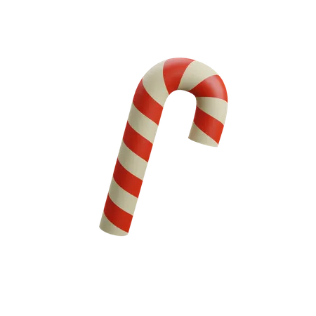 Candy Cane  3D Icon