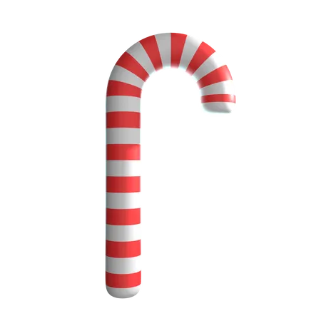 Candy Cane  3D Icon