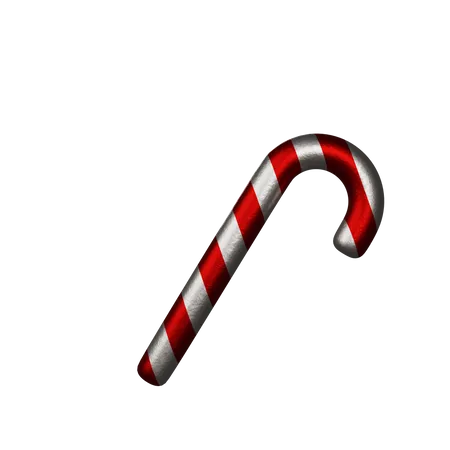 Candy Cane  3D Icon