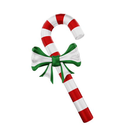 Candy Cane  3D Icon