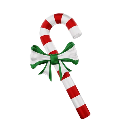 Candy Cane  3D Icon