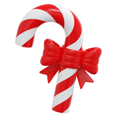 Candy Cane  3D Icon