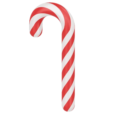 Candy Cane  3D Icon