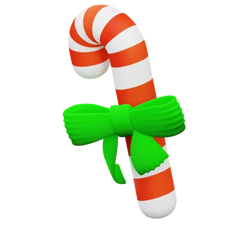 Candy Cane  3D Icon