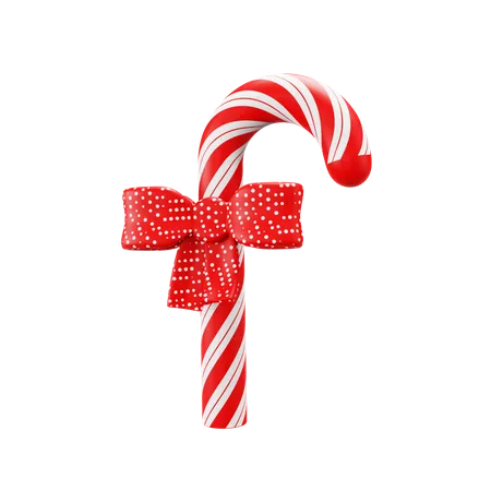 Candy Cane  3D Icon