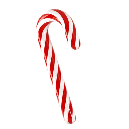 Candy Cane  3D Icon