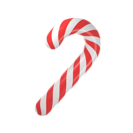 Candy Cane  3D Icon