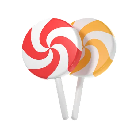 Candy Cane  3D Icon