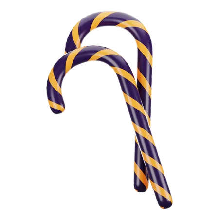 Candy cane  3D Icon