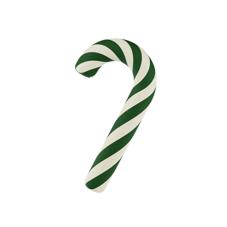 Candy Cane  3D Icon