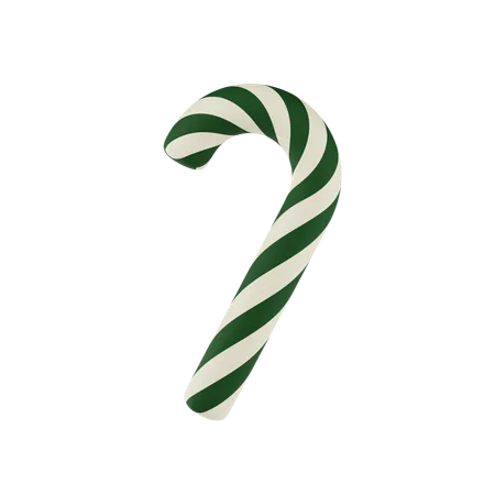 Candy Cane  3D Icon