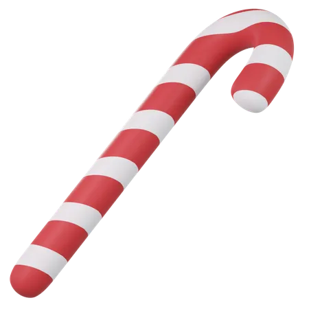 Candy Cane  3D Icon