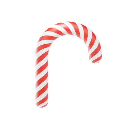 Candy Cane  3D Icon