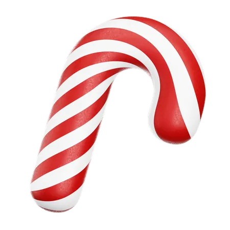 Candy Cane  3D Icon