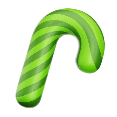 Candy Cane  3D Icon