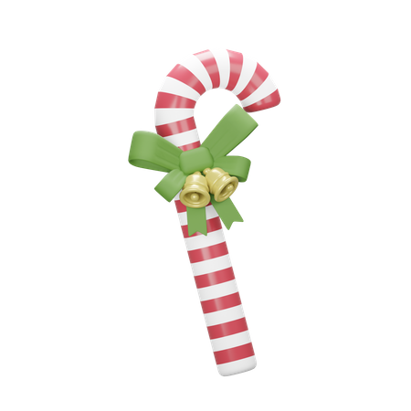 Candy Cane  3D Icon