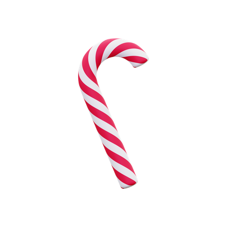 Candy Cane  3D Icon