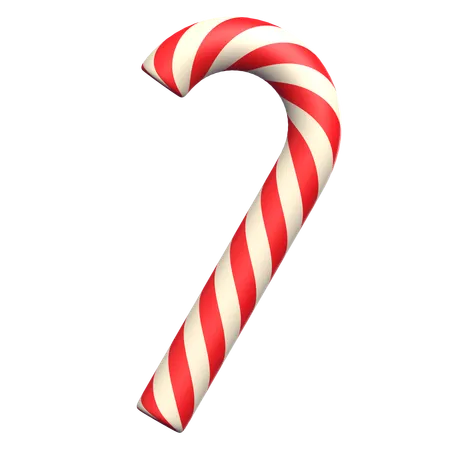 Candy Cane  3D Icon