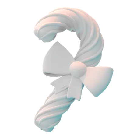 Candy Cane  3D Icon