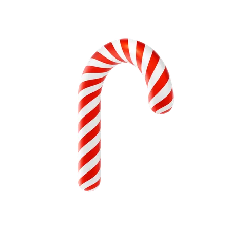 Candy Cane  3D Icon