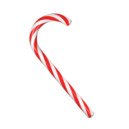 Candy Cane  3D Illustration