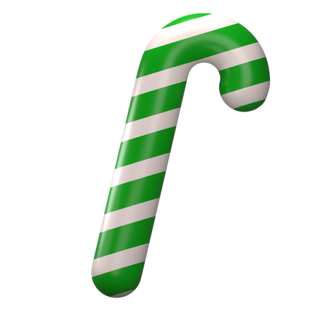 Candy Cane  3D Illustration