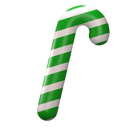 Candy Cane  3D Illustration