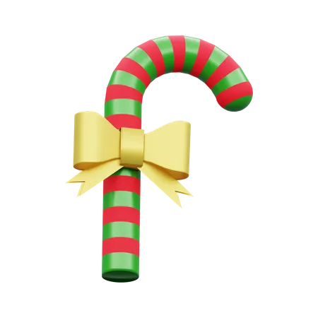 Candy Cane  3D Illustration