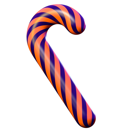 Candy Cane  3D Illustration