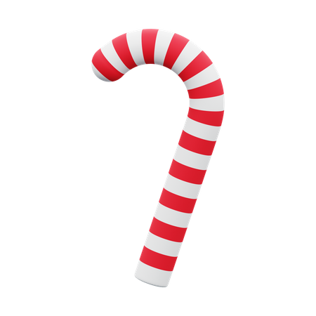 Candy Cane  3D Illustration