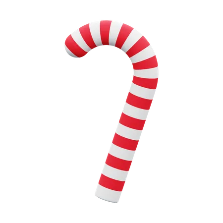 Candy Cane  3D Illustration