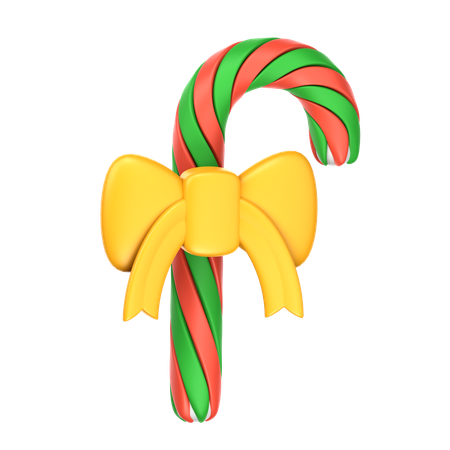 Candy Canes  3D Icon