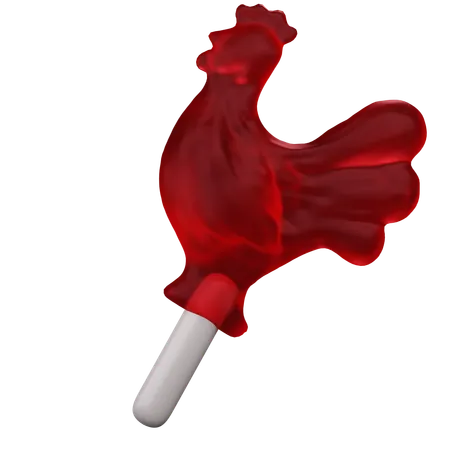 Candy Chicken  3D Icon