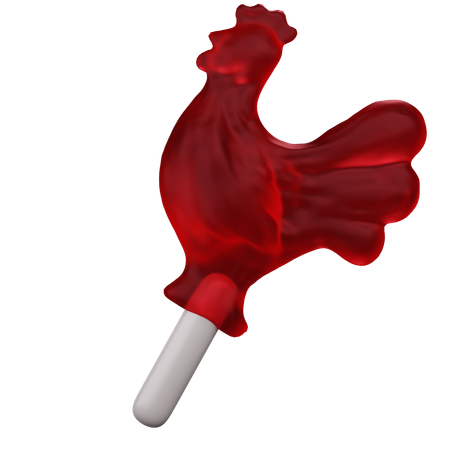 Candy Chicken  3D Icon