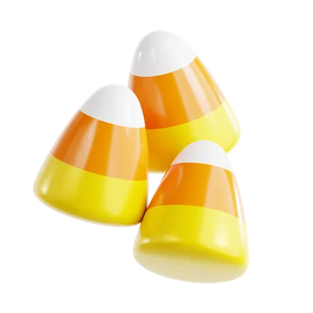 Candy Corn  3D Icon