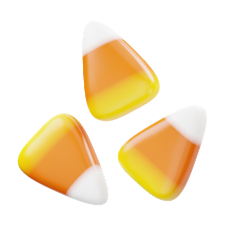 Candy Corn  3D Icon