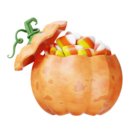 Candy Corn  3D Icon