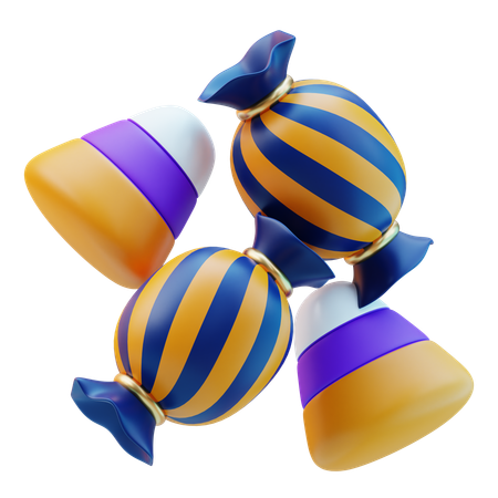 Candy Corn  3D Icon