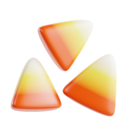 Candy Corn  3D Icon