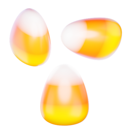 Candy corn  3D Icon