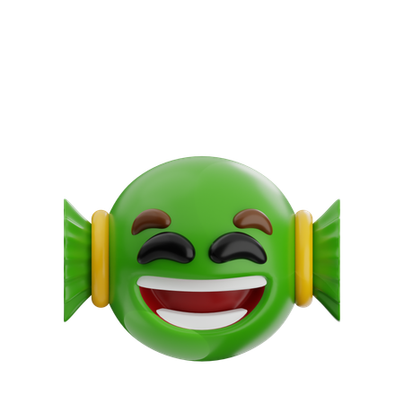 Candy Emoji  3D Icon