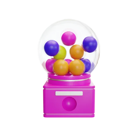 Candy Machine  3D Icon