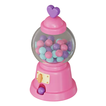 Candy Machine  3D Icon