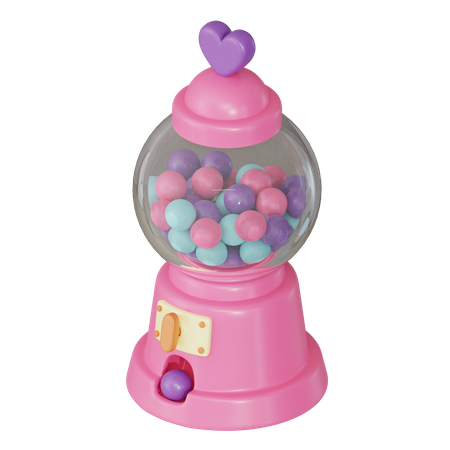 Candy Machine  3D Icon