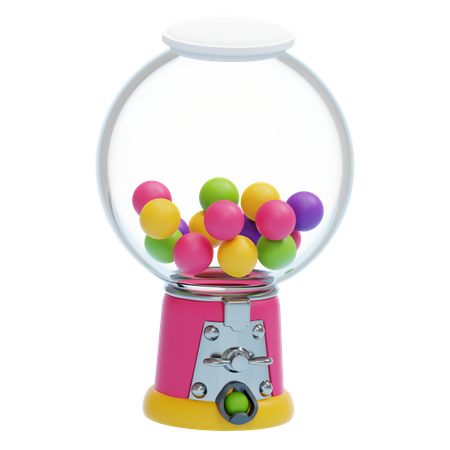 CANDY MACHINE  3D Icon