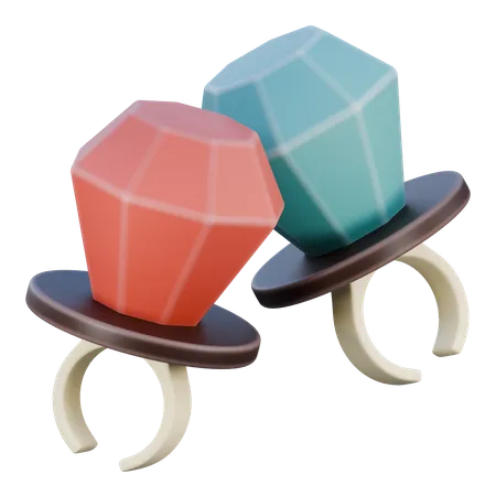 Candy Ring  3D Icon