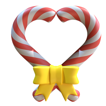 Candy Stick Love  3D Icon