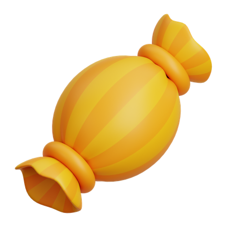 사탕 포장지  3D Icon