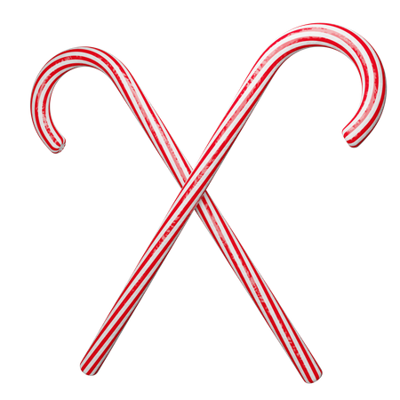 Candycane  3D Icon