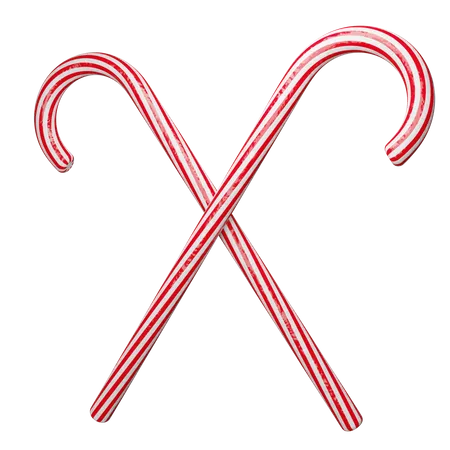 Candycane  3D Icon